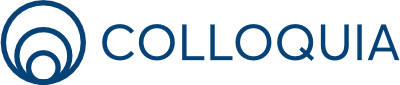 Colloquia logo: a shell made of three circles